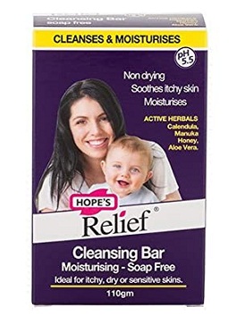 Hopes Relief Soap Free Cleansing Bar