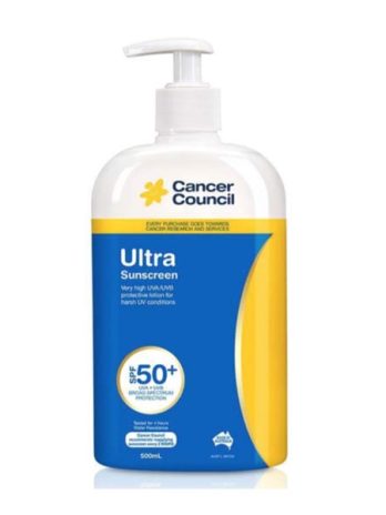 CANCER COUNCIL Ultra Sunscreen SPF50+ 500ml