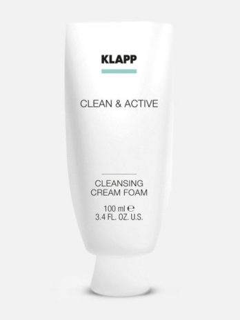 KLAPP CLEAN & ACTIVE CLEANSING CREAM FOAM