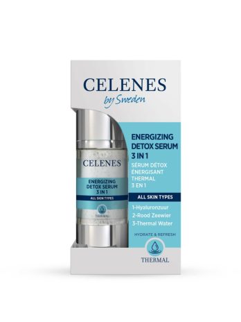 Celenes Energizing Detox Serum 3 in 1. 30 ML.